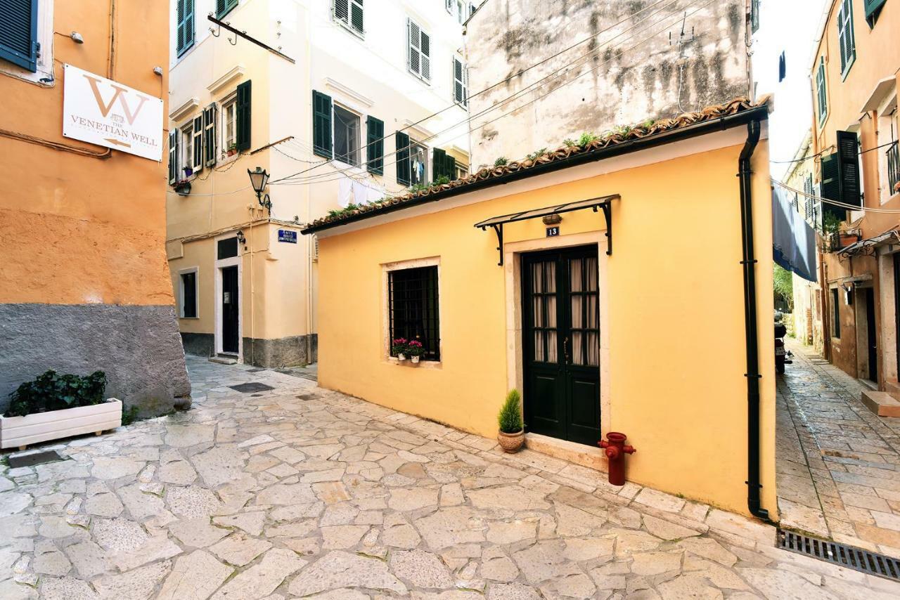 Charming Venetian Town House In The Old Town Of Corfu Villa Korfu Dış mekan fotoğraf